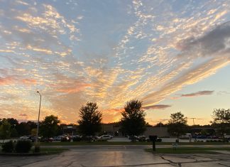 Last brilliant sky of summer 2022