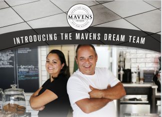 Stop in today at Mavens on Main boutique cafe and experience the new Dream Team