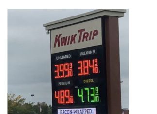 Regular unleaded jumps 54-cents a gallon overnight in Washington Co., WI