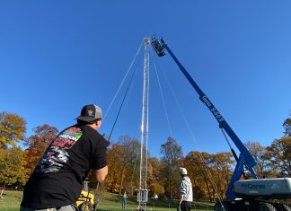 VIDEO | Behind the scenes during setup of Enchantment in the Park