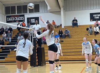 West Bend West JV2 Spartan volleyball crushes Hartford Orioles | By Amelia Bohn