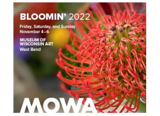Museum of Wisconsin Art’s 10th annual Bloomin’ weekend set for November 4–6, 2022