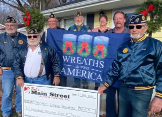 Bob’s Main Street Auto & Towing makes generous donation to Wreaths Across America