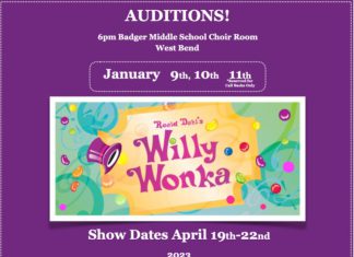 West Bend Children’s Theatre, Inc. audition announcement | By June Schroeder
