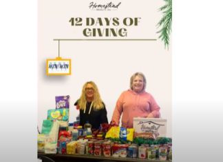 VIDEO | 12 Days of Christmas giveaways – Homestead Realty collecting donations for families in need 12