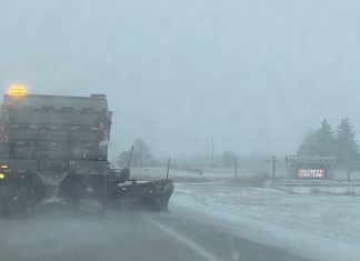 Plows and salters out across Washington County, Wi