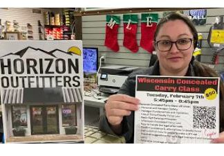 VIDEO | Horizon Outfitters offers Concealed Carry Class on February 7, 2023 | By Elizabeth Meier