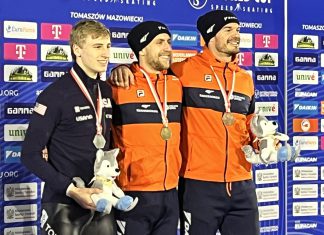 Jordan Stolz brings home Silver medal in 1000 meter at ISU World Cup in Poland