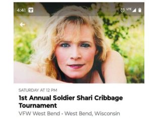 Inaugural Soldier Shari Cribbage Tournament at the West Bend VFW