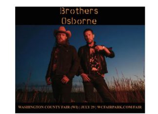 Tickets on sale for AIS members today, Feb. 27 for Brothers Osborne at the Washington County Fair