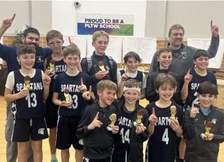WBW 6th grade JR Spartans win Sheboygan South Scholarship Tournament | By Dominic Ladd