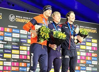 Another World Title for Town of Kewaskum speedskater Jordan Stolz