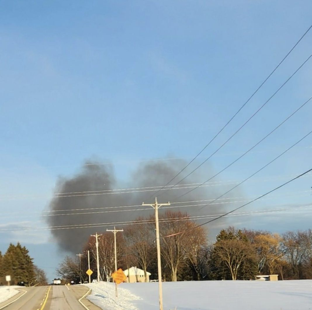 12 departments respond to barn fire in neighboring Ozaukee Co., WI | By ...