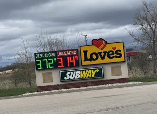 Gas prices vary between Fond du Lac and West Bend, WI