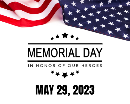 Memorial Day 2023 - WahidMillie