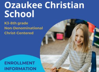 Ozaukee Christian School information day set for Sunday, May 7, 2023 | By Janet Swartz