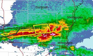 Severe thunderstorm warning issued for Washington, Ozaukee, Dodge counties | National Weather Service