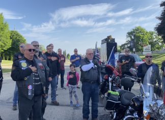 VIDEO | Pledge of Allegiance by American Legion Riders of West Bend, WI