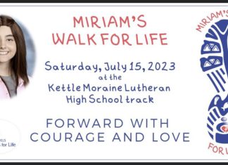 Miriam’s Walk for Life slated for Saturday, July 15, 2023