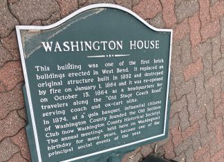 Saving history | Washington House cast iron sign from 1978 rescued from trash
