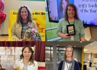 4 teachers recognized with 52nd annual Rolfs Education Foundation Award | By Nancy Kunkler