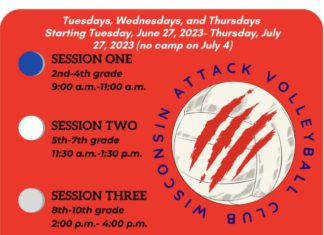 Sign-up underway for summer volleyball camp at St. John’s in Newburg, WI