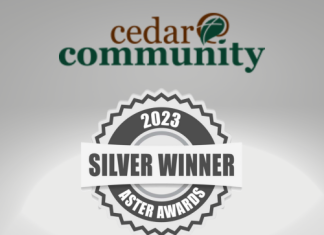 Cedar Community’s Marketing Team Wins 2023 National Aster Award | By Carrie Sturn