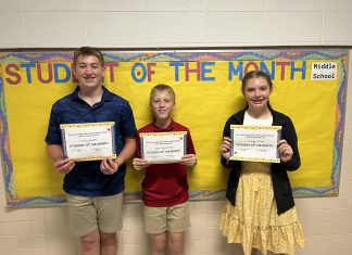 Holy Angels names May Students of the Month | By Michelle Spaeth