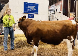 Thanks to winning bidder/local support at Washington County Fair | By James Maas