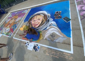 Gallery of entries from 2023 MOWA Art & Chalk Fest