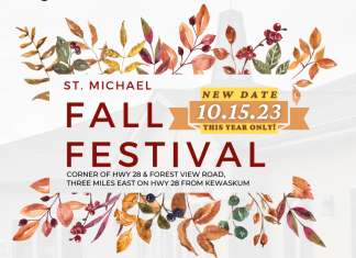 St. Michael’s Fall Festival slated for Sunday, October 15, 2023 | By Rhiannon Olson