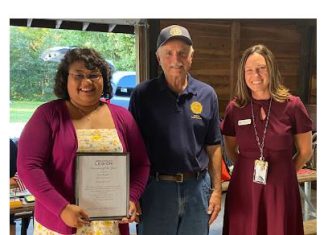 Hartford American Legion Post 19 honors teacher of the year, Zara Radtke | By Don Pridemore