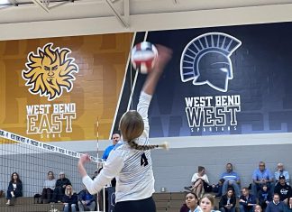West Spartans volleyball victorious over Whitefish Bay | By Kaylee Gunville