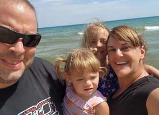 Meet the Richter family at Holy Angels School in West Bend, WI
