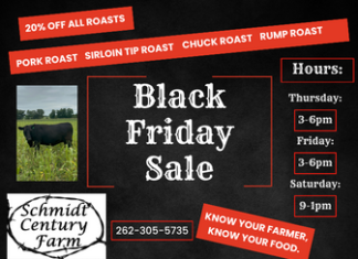 Save big when you shop Schmidt Century Farm Black Friday Sale; 20% off all roasts
