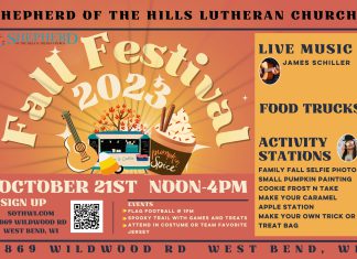 Shepherd of the Hills Lutheran Church hosts free Fall Festival on Saturday, Oct. 21 | By Tanya Van Someren