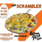 It’s eggstraordinary – The Scrambler is Eaton’s October Pizza of the Month