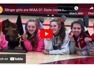 VIDEO | Slinger girls are WIAA D1 cross country State Champs