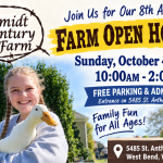 Schmidt Family Farm FREE Open House is October 4, 2026