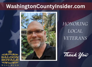 VETERANS DAY TRIBUTE: WashingtonCountyInsider.com honors veteran Dan Pankonen courtesy Saloon Royale