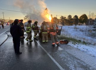 Hartford mother/children trapped in car after fiery 2-vehicle crash in Village of Germantown | By Washington County Sheriff