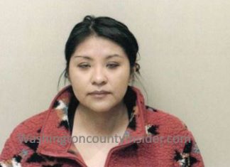 Former West Bend City Clerk Lizbet Santana in court today for sentencing on child abuse charges