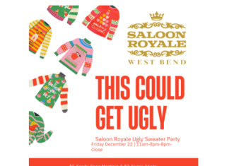 Saloon Royale & Collins Deck Bar to host annual Ugly Christmas Sweater Party and Contest Dec. 22, 2023