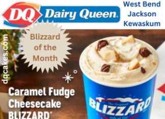 Dairy Queen’s Blizzard of the Month is the indulgent Caramel Fudge Cheesecakeâ„¢