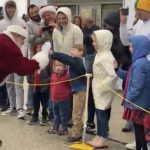 Santa landing at the West Bend Airport on Saturday, Dec. 14 | By EAA Chapter 1158