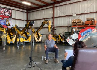 VIDEO | Behind-the-scenes at the national TV shoot for Interstate Sawing & Demolition in West Bend, WI