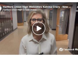 VIDEO | Hartford Union High School welcomes Katrina Cravy as new Director of Communications