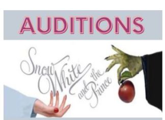 Auditions for Snow White and the Prince are January 22-23, 2024