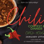 Chili contest & dinner January 27, 2024, at St. Frances Cabrini to kickoff Catholic Schools Week