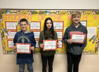 Holy Angels February 2024 Students of the Month | By Michelle Spaeth Holy Angels